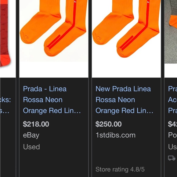 Prada Socks - Picture 2 of 6